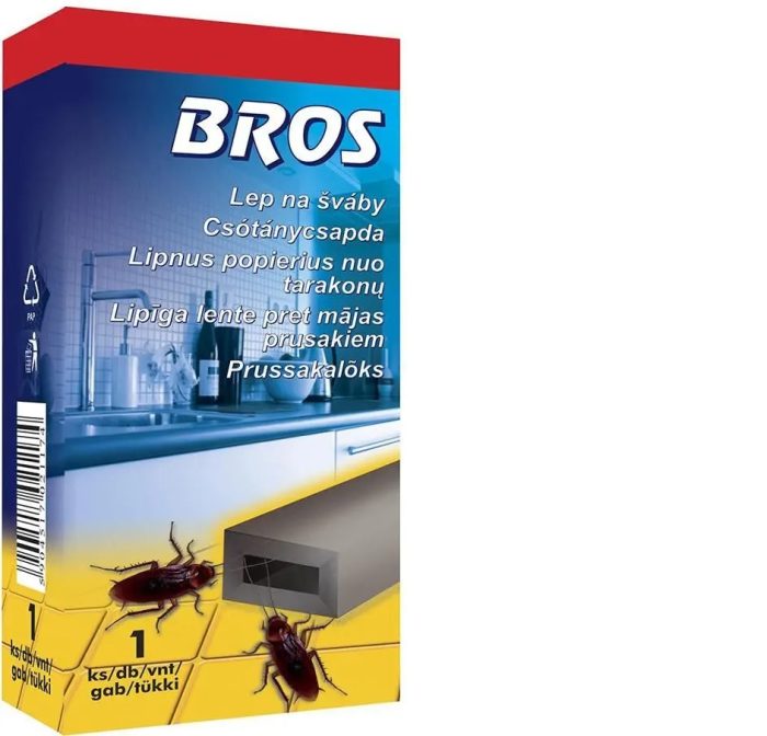 BROS lepová pasca na šváby – tunel • Kliešť.sk