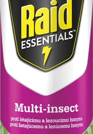 Raid® Essentials Multi-insect sprej proti lietajúcemu a lezúcemu hmyzu 400ml