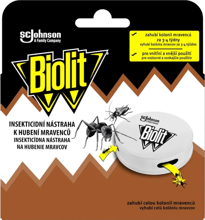 Biolit® insekticídna nástraha na likvidáciu kolónie mravcov 1ks