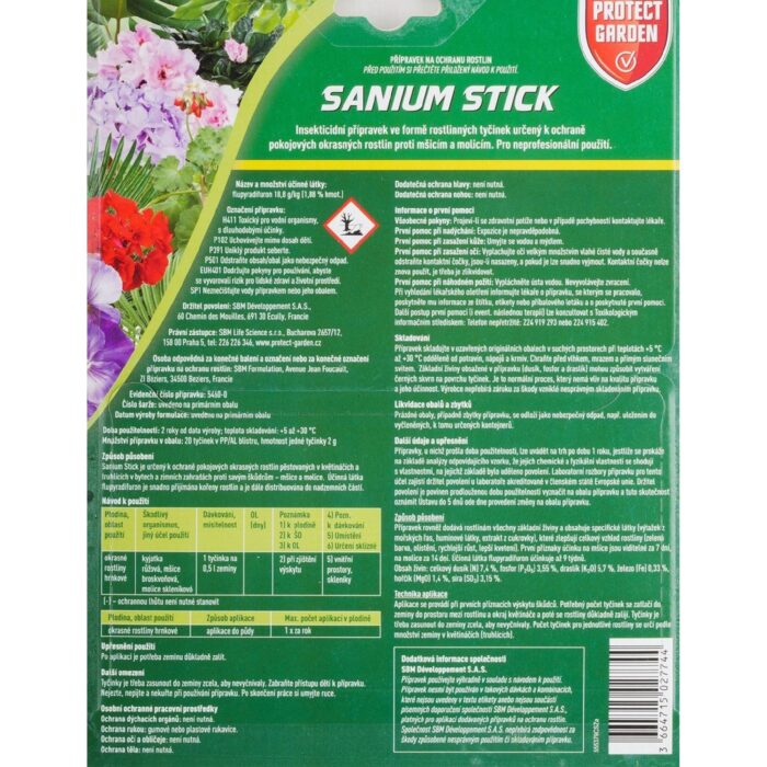 SANIUM® STICK 2v1 tyčinky do pôdy 20ks Protect Garden