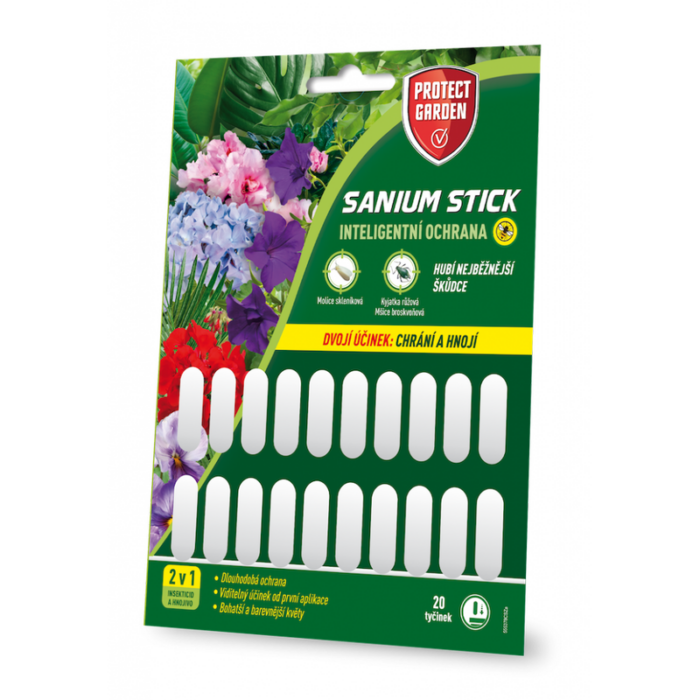 SANIUM® STICK 2v1 tyčinky do pôdy 20ks Protect Garden