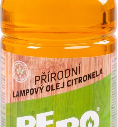 PE-PO® Lampový Olej Citronella 1000 ml - Prírodný Repelentný Olej proti Komárom