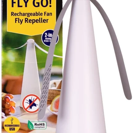 Zero In Fly Go! Nabíjateľný ventilátor proti muchám