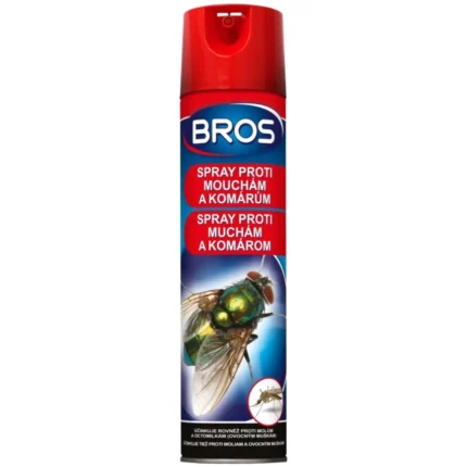 Bros Spray proti muchám a komárom 400ml