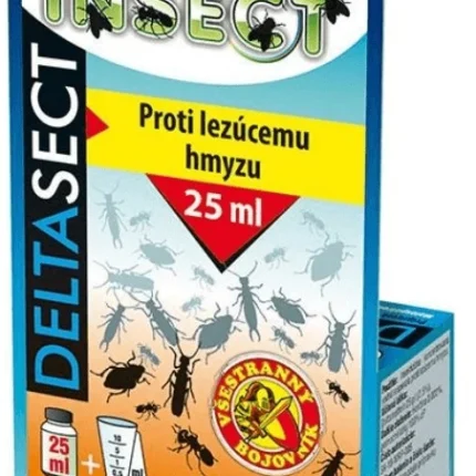 Deltasect koncentrát 25ml postrek proti lezúcemu hmyzu Floraservis