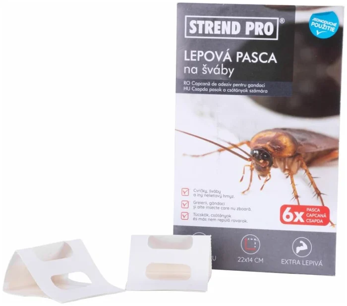 Lepová pasca na šváby Strend Pro bal. 6ks Floraservis GONDOLA® Corteva Agriscience™