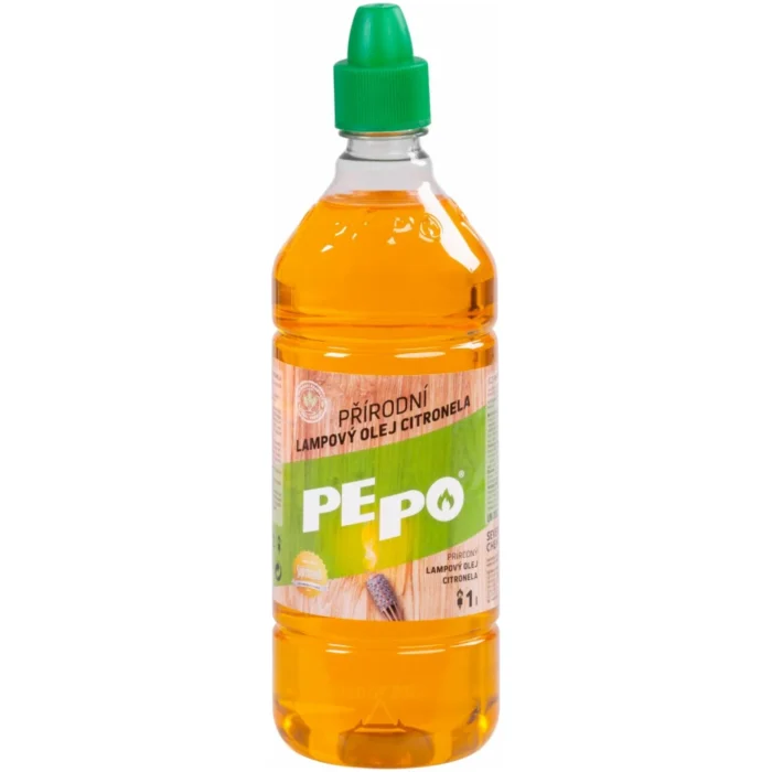 PE-PO® Lampový Olej Citronella 1000 ml - Prírodný Repelentný Olej proti Komárom PE-PO® Lampový Olej Citronella 1000 ml - Prírodný Repelentný Olej proti Komárom