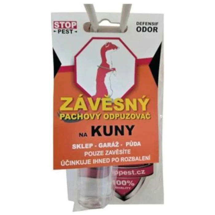 Závesný pachový odpudzovač na kuny Stop Pest Energy Gél Superior UNIVERSAL 230g