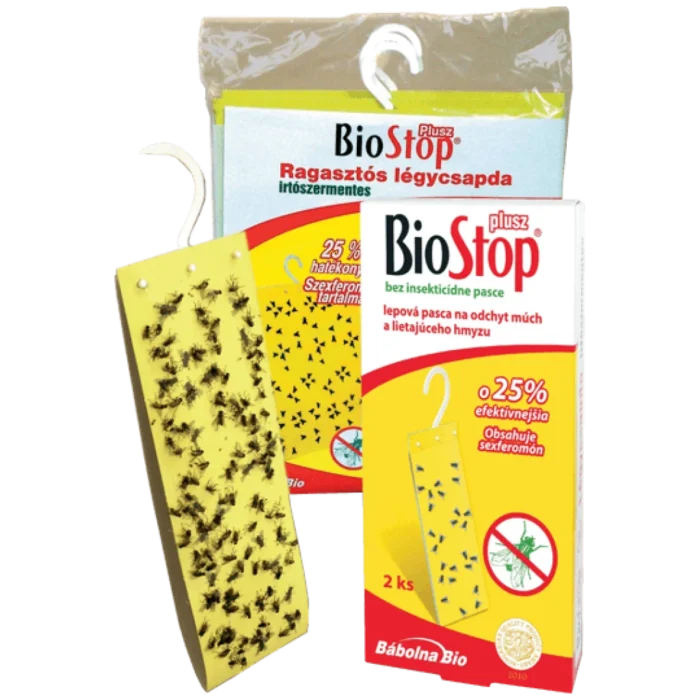 BioStop lepová pasca na muchy 2ks/bal BioStop lepová pasca na muchy 2ks/bal